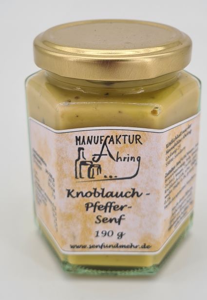 Knoblauch-Pfeffer Senf